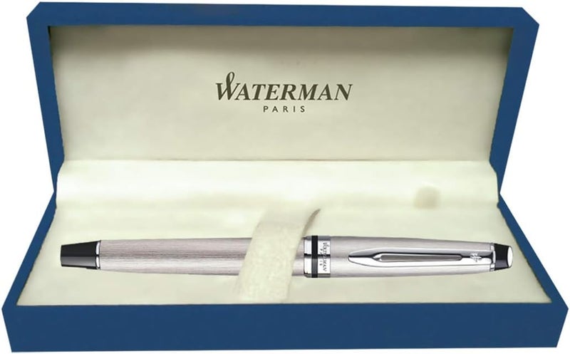 Waterman Expert SS CT Roller Ball Pen - Silver - Image 5